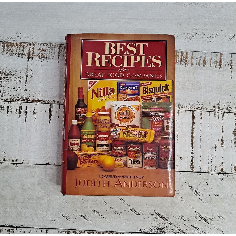 Best Recipes of the Great Food Companies Hardback Recipe Book